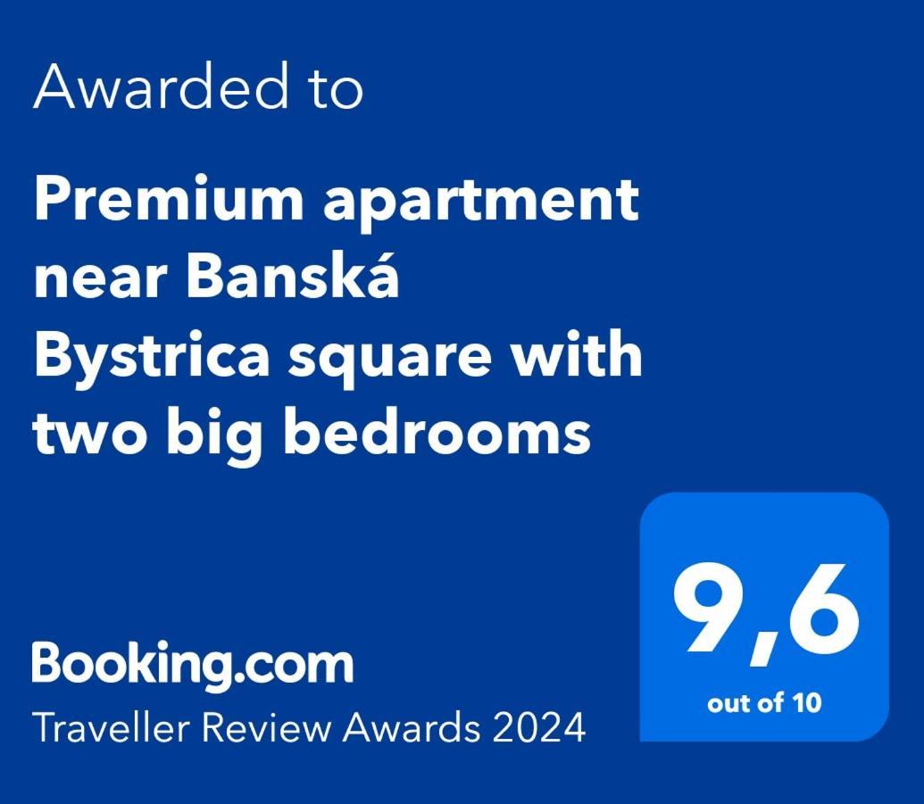 Premium Apartment Near Banska Bystrica Square With Two Big Bedrooms Luaran gambar